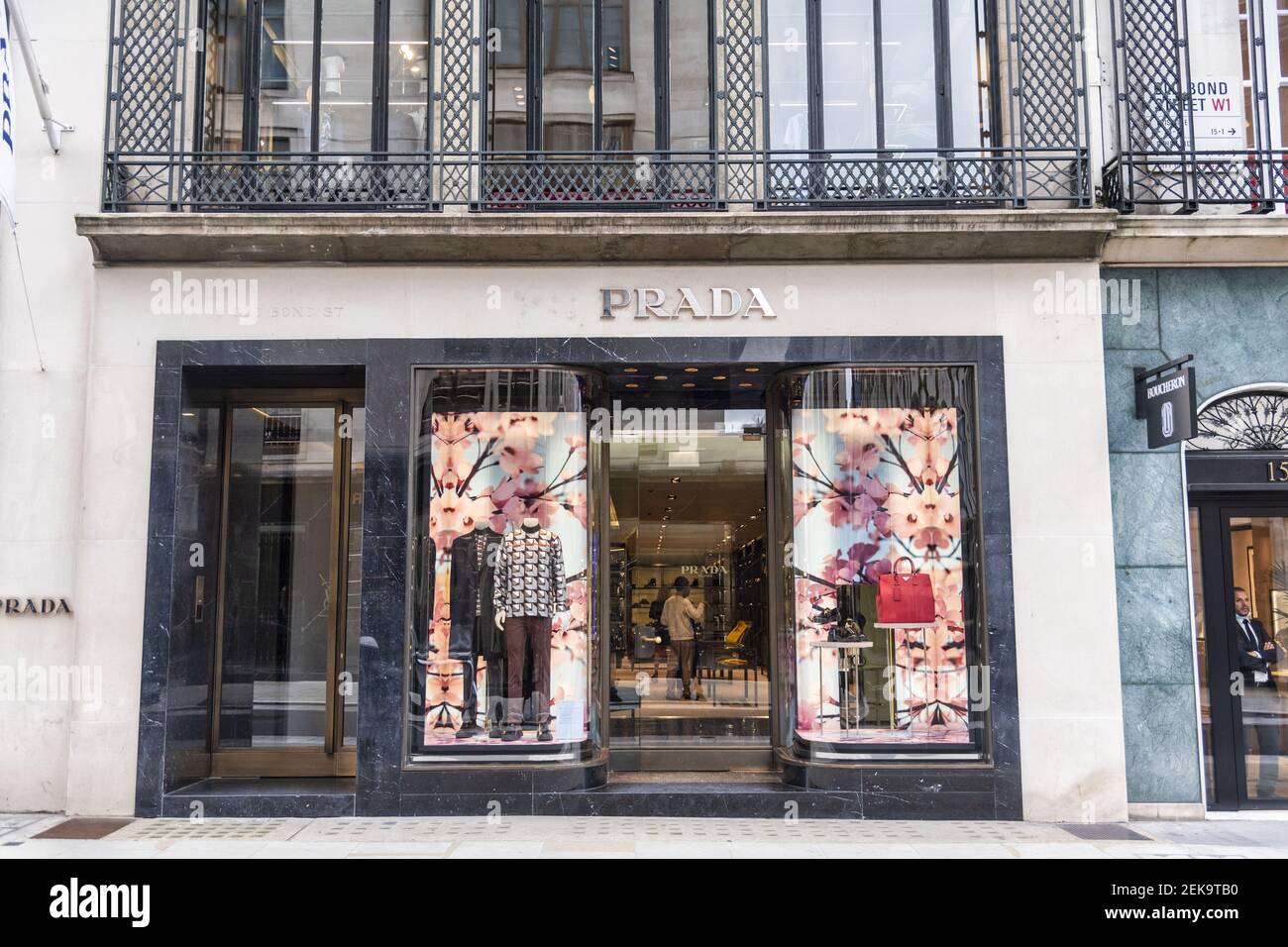 Prada store in the prestigious Old Bond Street. (Photo by Dave Rushen /  SOPA Images/Sipa USA Stock Photo - Alamy