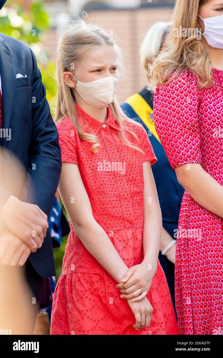 Princess Eleonore visiting the elderly at Cecilia residential care