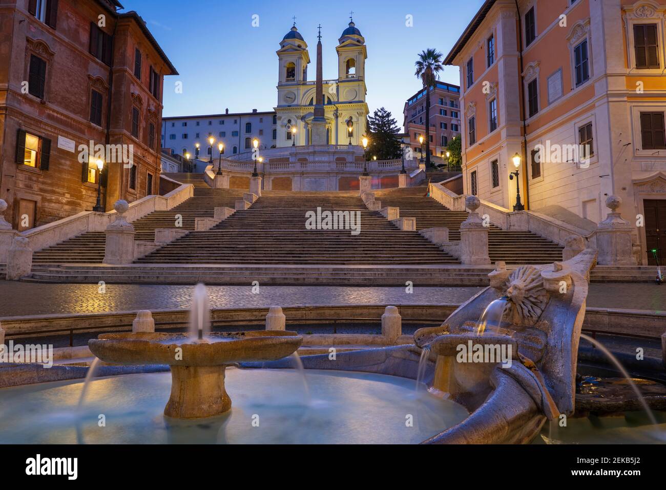 Rome spanish steps hi-res stock photography and images - Alamy