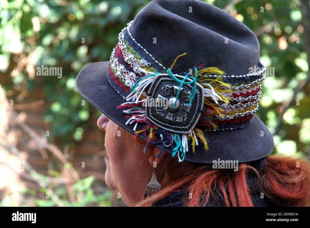 Close up person wearing colorful hi-res stock photography and images ...