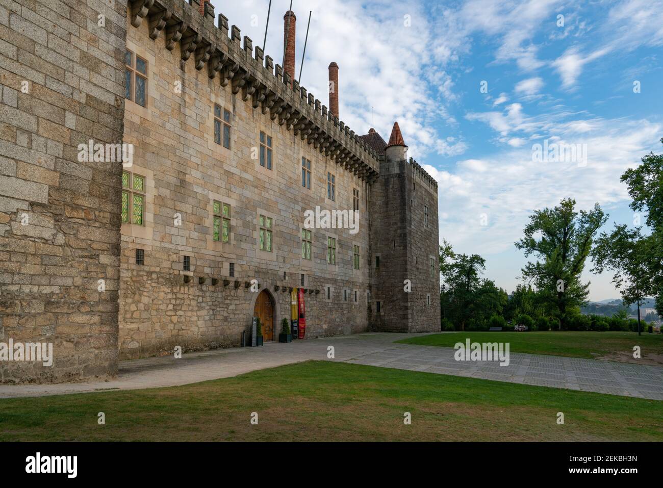 Palace of Dukes of Braganca in Guimaraes, Portugal Stock Photo