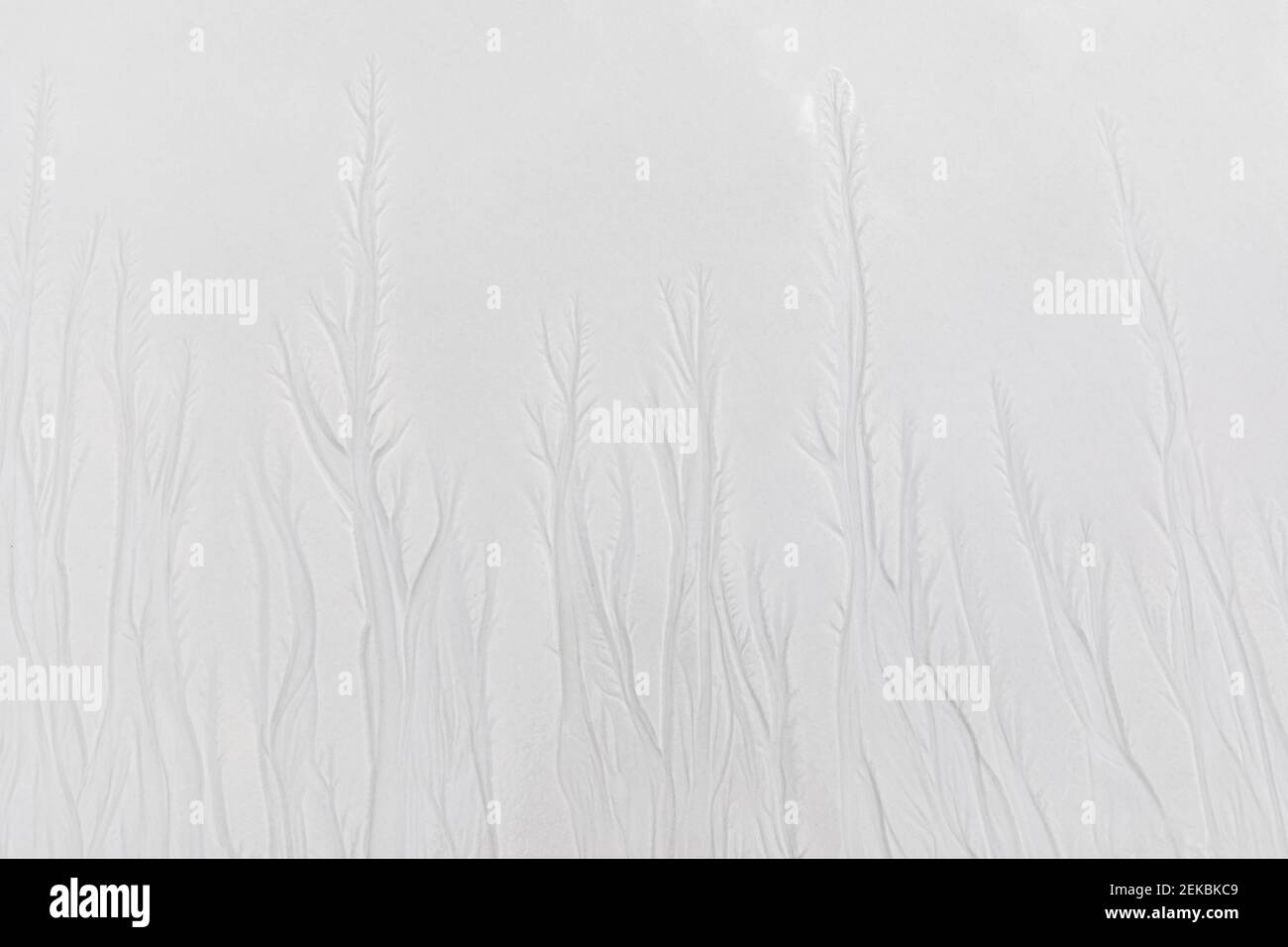 White sand with pattern Stock Photo