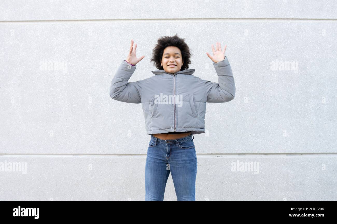 Girl dancing hand hi-res stock photography and images - Alamy