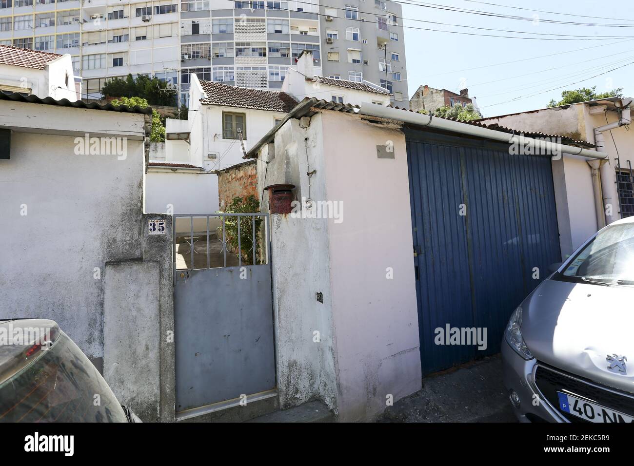 Lisbon, 03/08/2020 Report in the Quinta do Ferro neighborhood, where