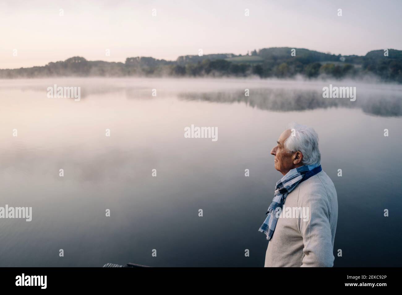 Side view man standing hi-res stock photography and images - Alamy