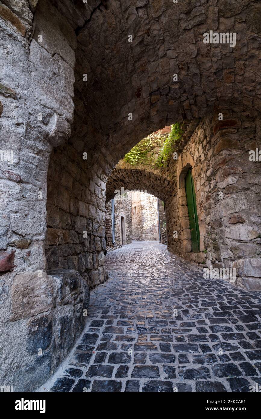 Naves in Les Vans, Ardeche, France Stock Photo - Alamy