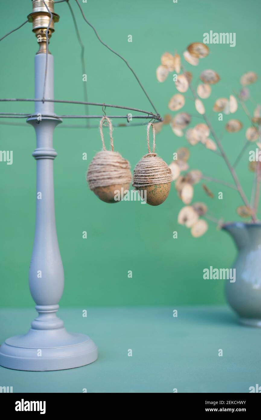 DIY decorations for Easter Stock Photo