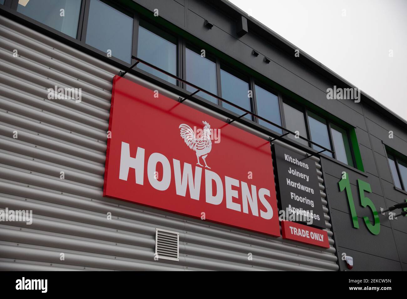Howden Joinery branch Stock Photo