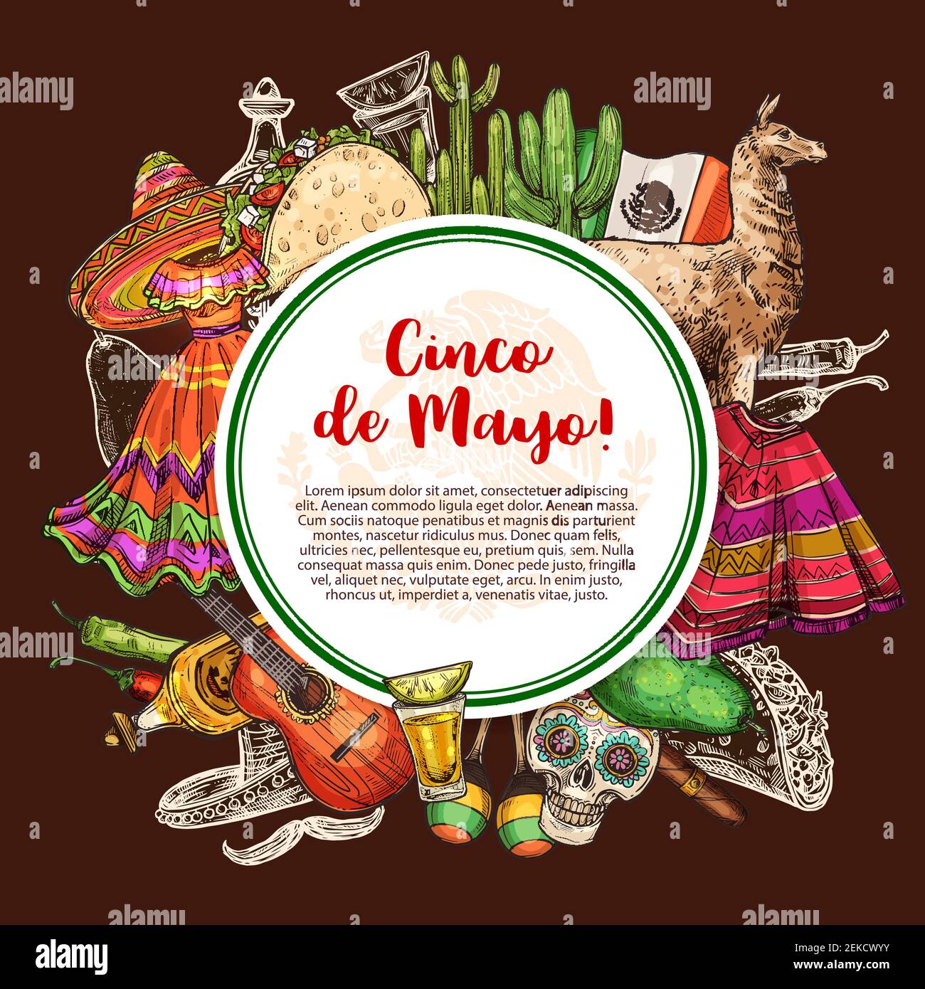 Chinco de Mayo Stock Vector Image & Art - Alamy