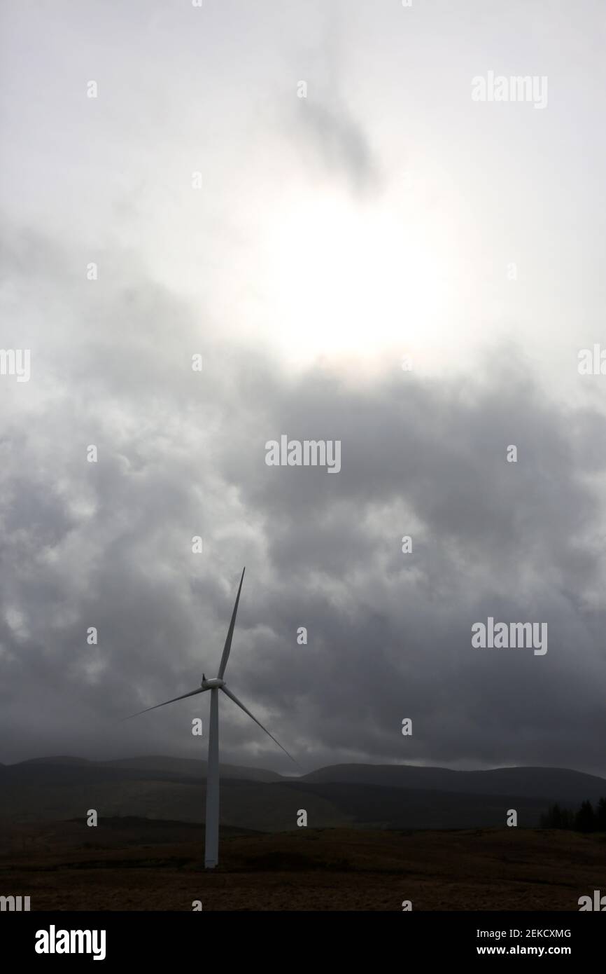 Hadyard Hill Wind Farm, nr Barr, South Ayrshire Scotland, UK The wind