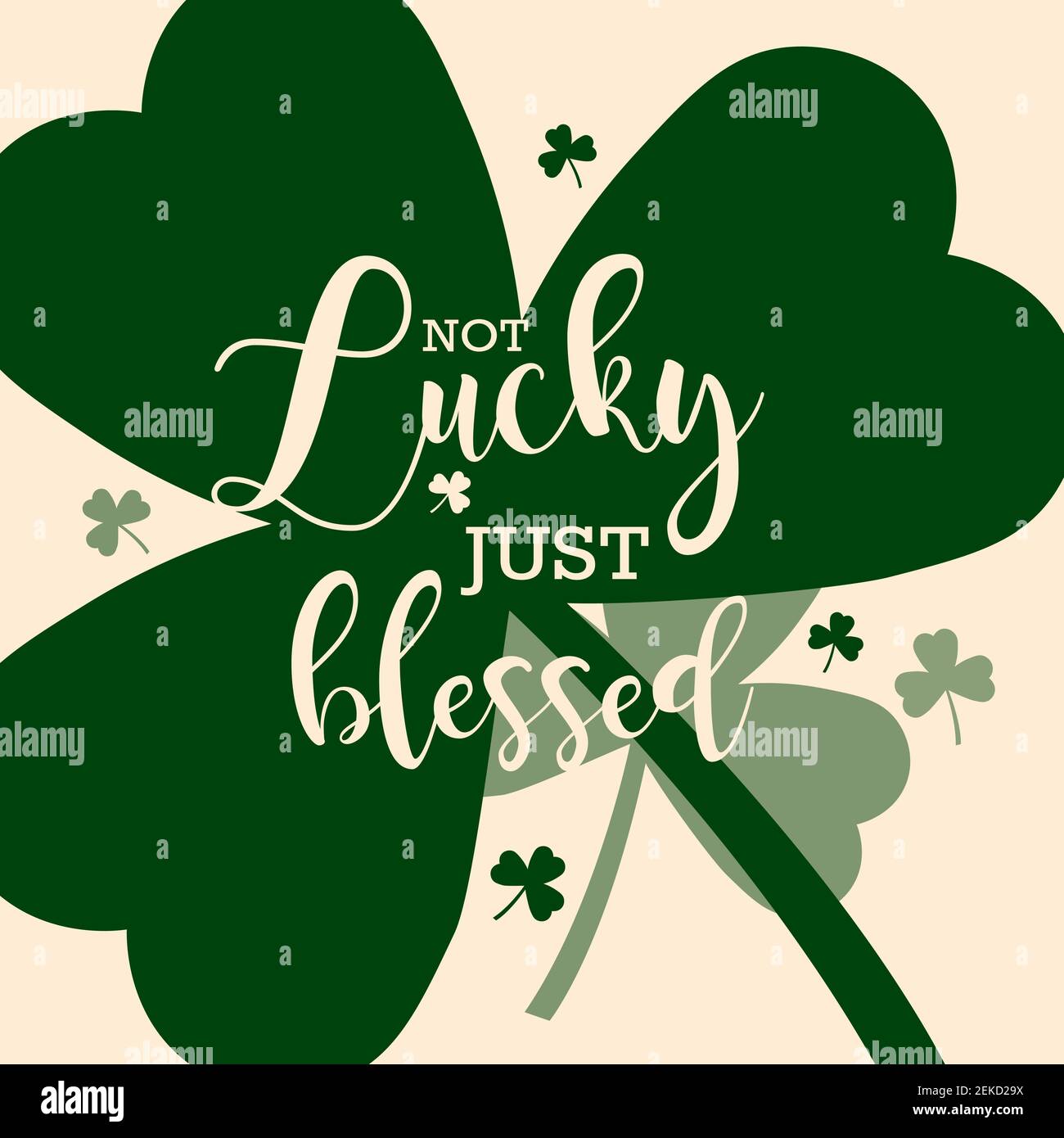 Happy St. Patricks Day vector illustration Stock Vector