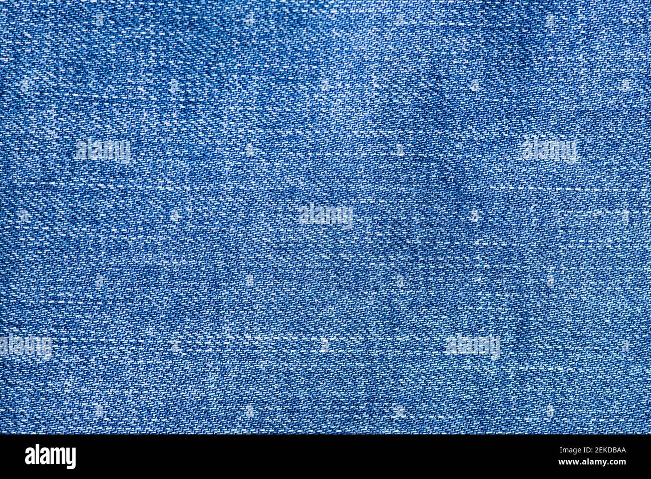 Blue jeans close up. Selective focus. Stock Photo