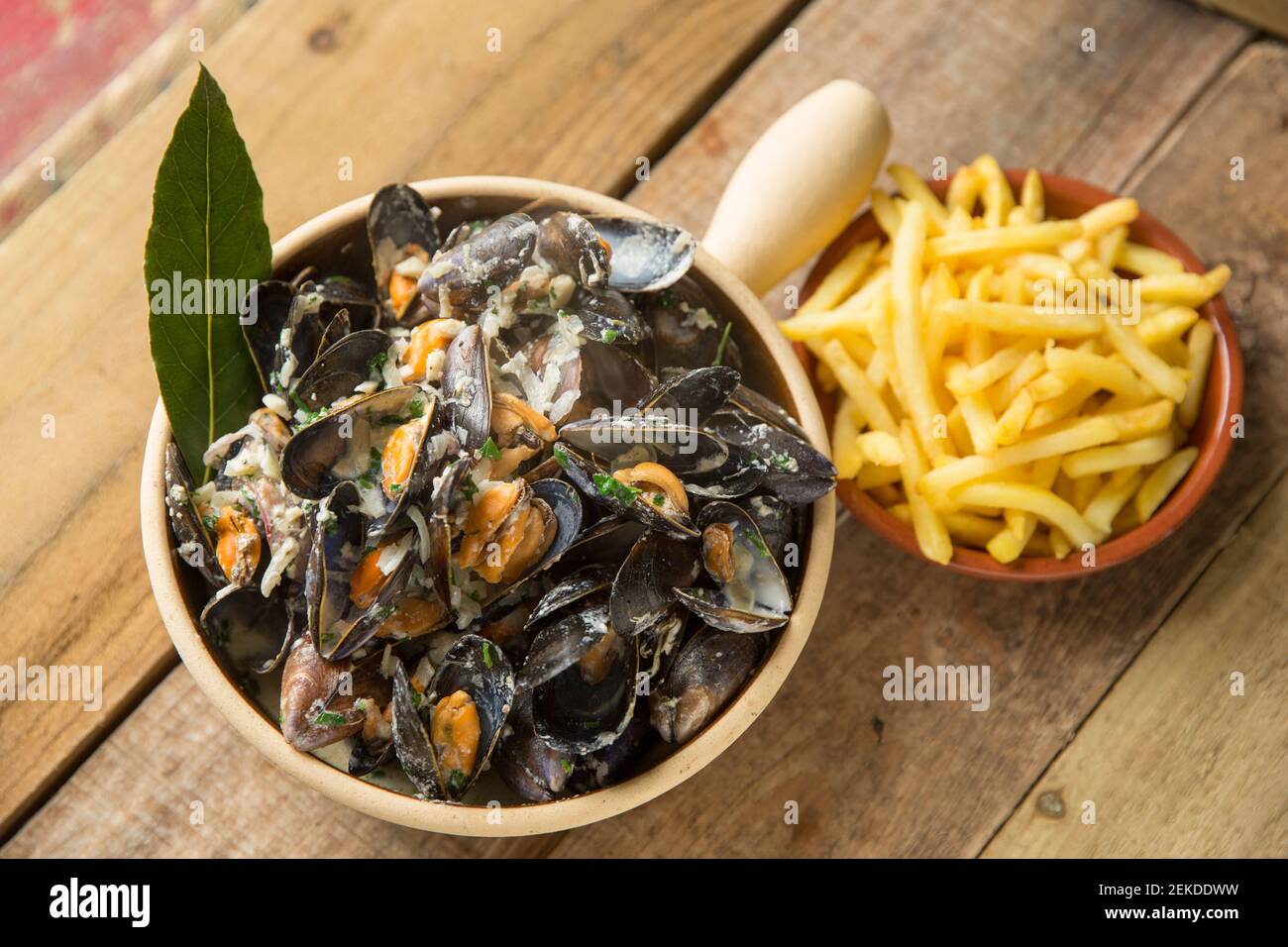 Scottish rope grown mussels bought from a Waitrose supermarket that