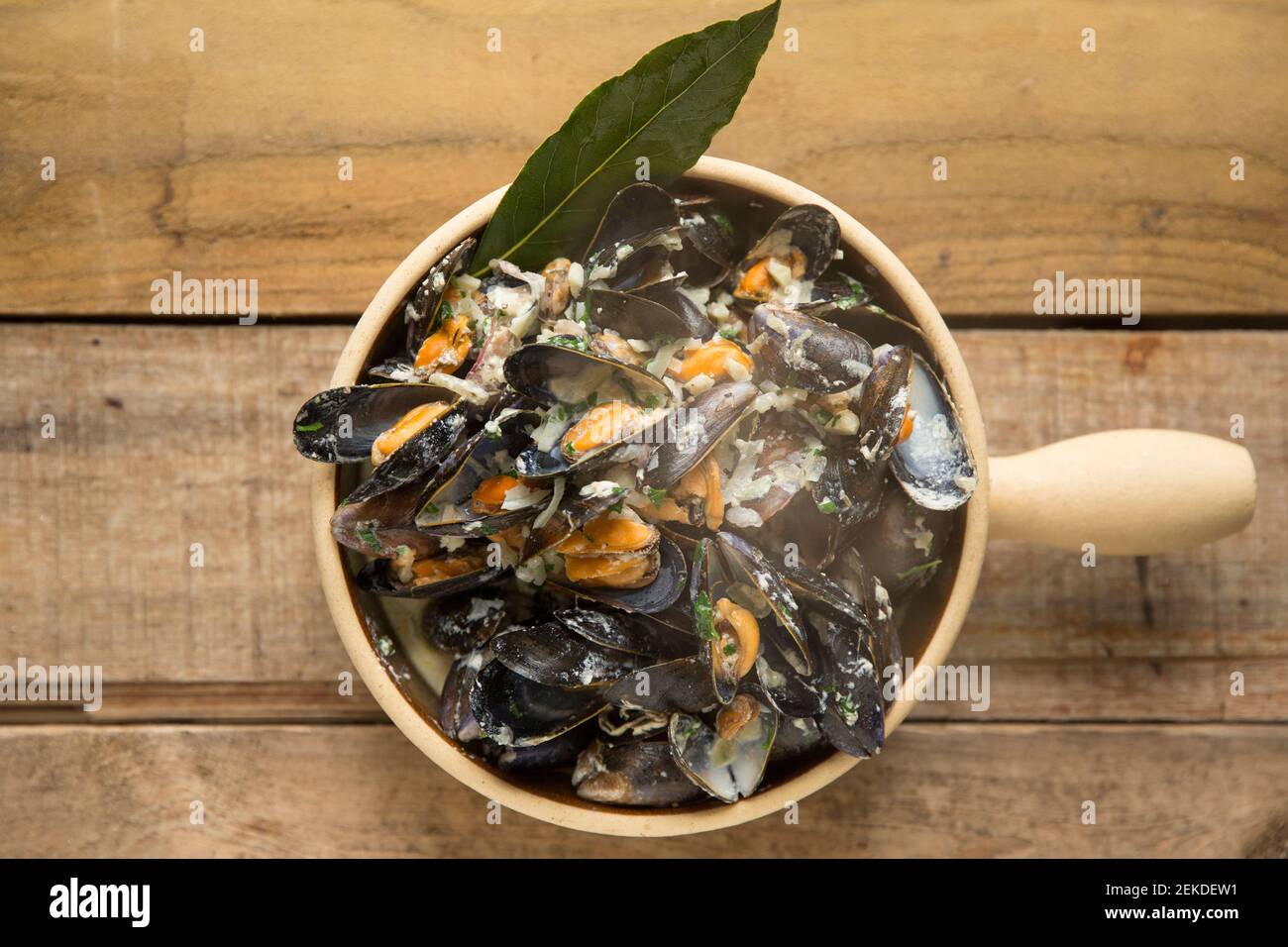 Scottish rope grown mussels bought from a Waitrose supermarket that