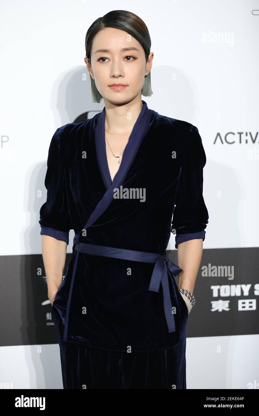 Chinese actress Ma Yili attends the designer brand Comme Moi fashion