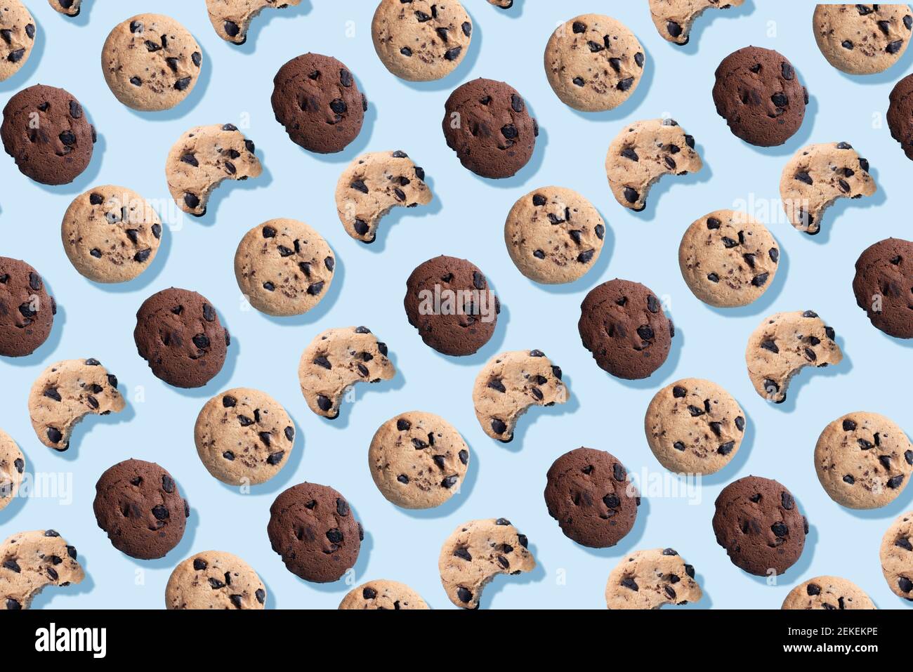 Patterned Cookie Background Cookie Background Tiled