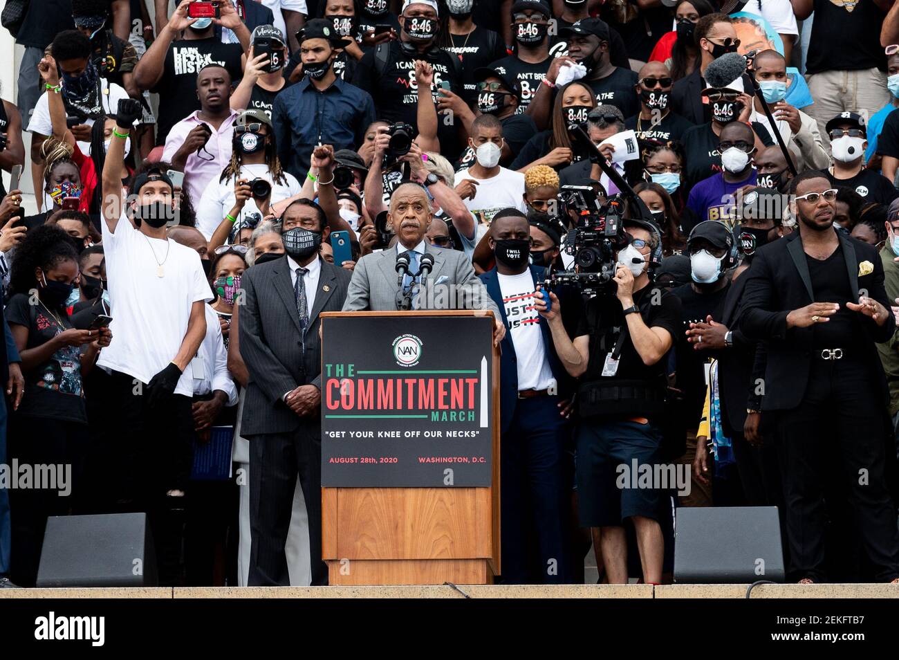 August 28, 2020 - Washington, DC, United States: Rev. Al Sharpton ...