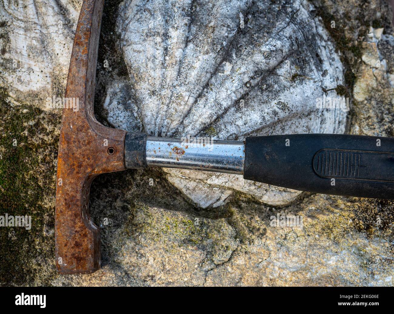 Geologist rock hammer hires stock photography and images Alamy