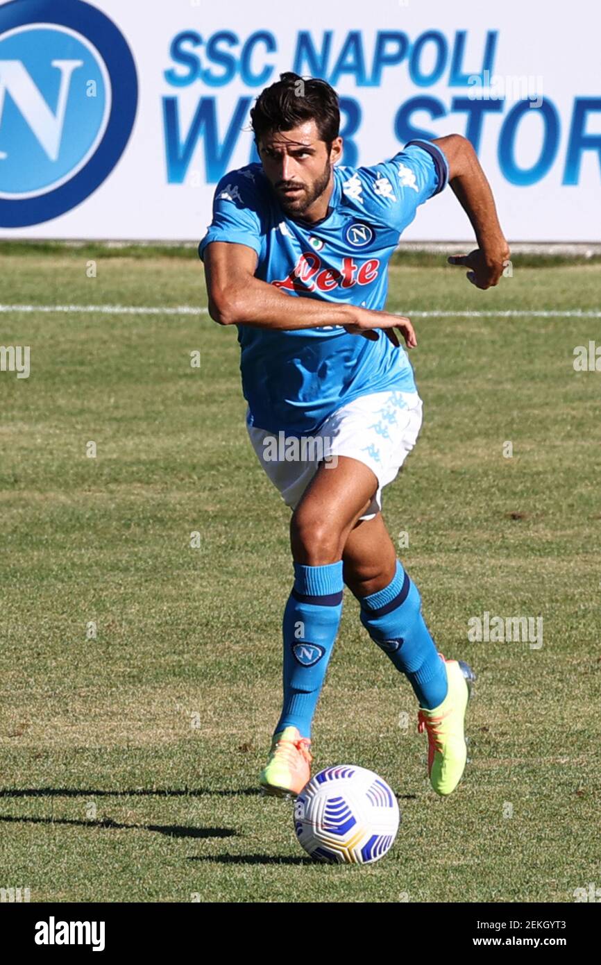 Sebastiano Luperto of SSC Napoli during the friendly football match between  SSC Napoli and SS Teramo Calcio 1913 at stadio Patini in Castel di Sangro,  Italy, September 04, 2020. Photo Cesare Purini /