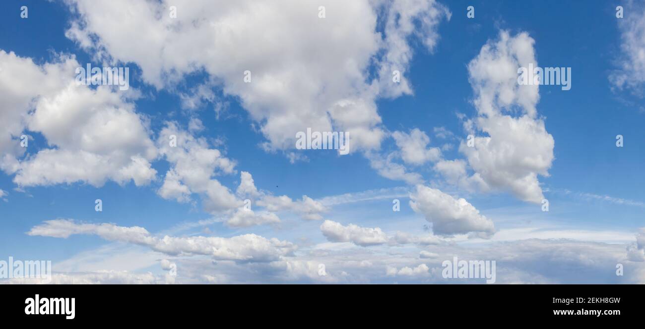 beautiful blue sky and white clouds Stock Photo - Alamy