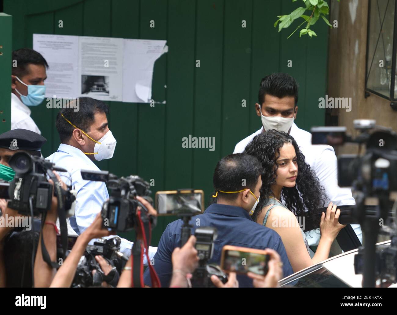MUMBAI, INDIA - SEPTEMBER 10: Bollywood actress Kangana Ranaut 