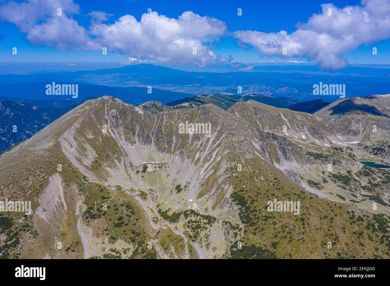 Rila mountains dominated by Musala peak - the highest mountain in ...