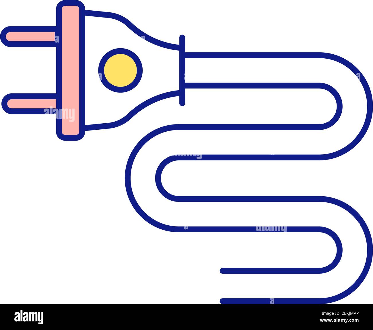 Tangles of wires RGB color icon Stock Vector Image & Art - Alamy