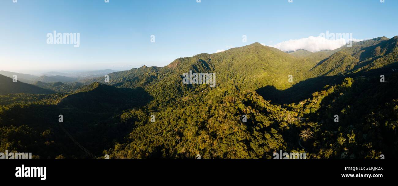 Minca mountain landscape, Magdalena Department, Caribbean, Colombia Stock Photo