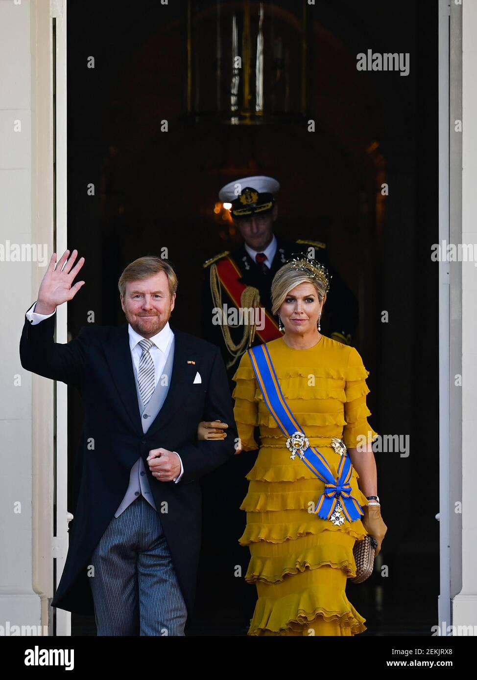 King Willem-Alexander and Queen Maxima of the Netherlands during ...