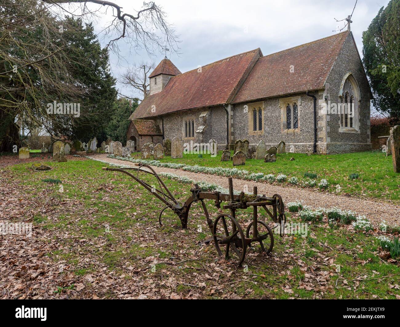 St. Mary Magdalene Church, West Tisted, Hampshire, UK Stock Photo Alamy