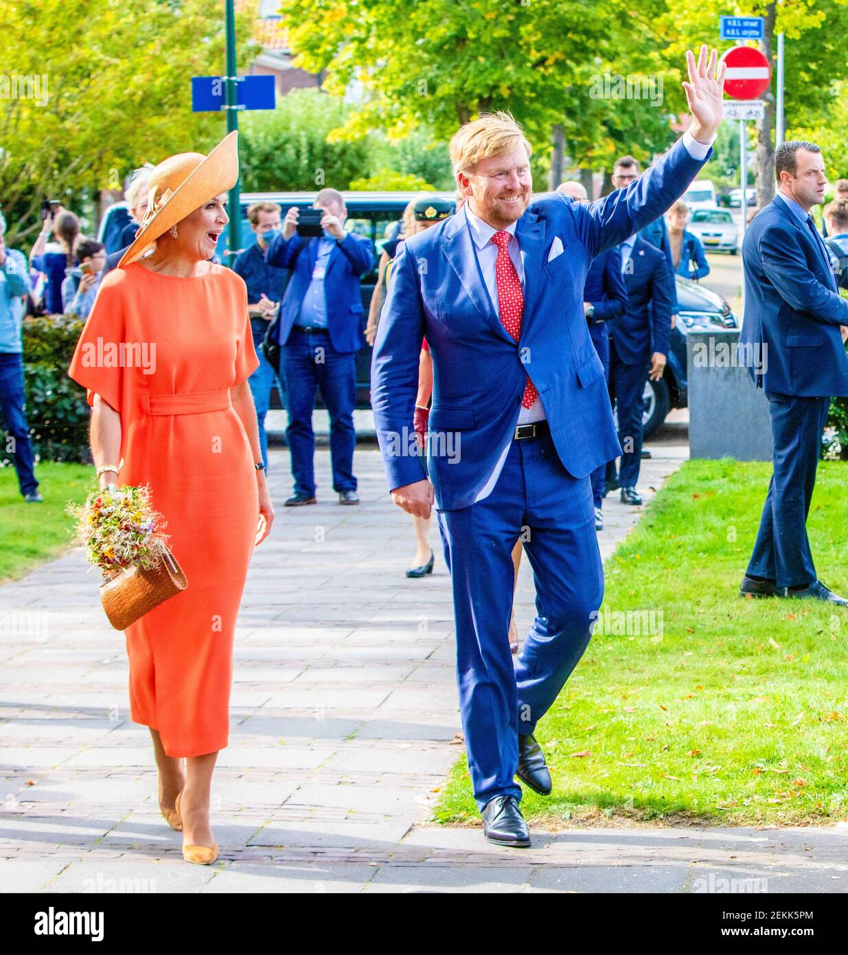 King Willem-Alexander and Queen Maxima of The Netherlands during the ...