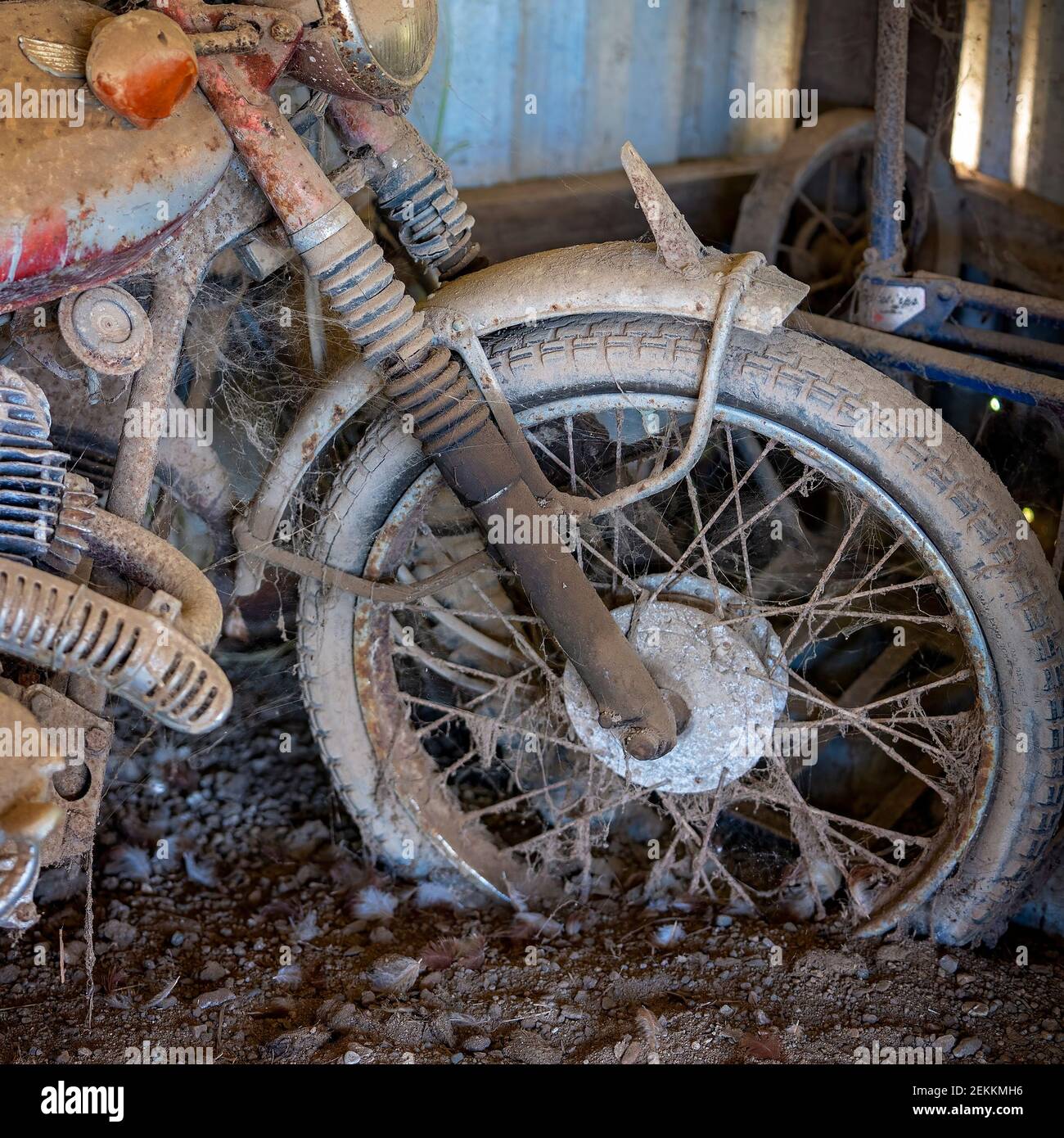 Rusting motorbike hires stock photography and images Alamy