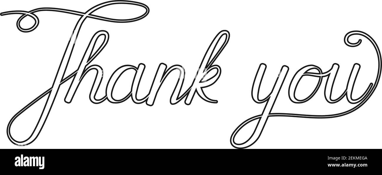 Handwritten Thank You High Resolution Stock Photography and Images - Alamy