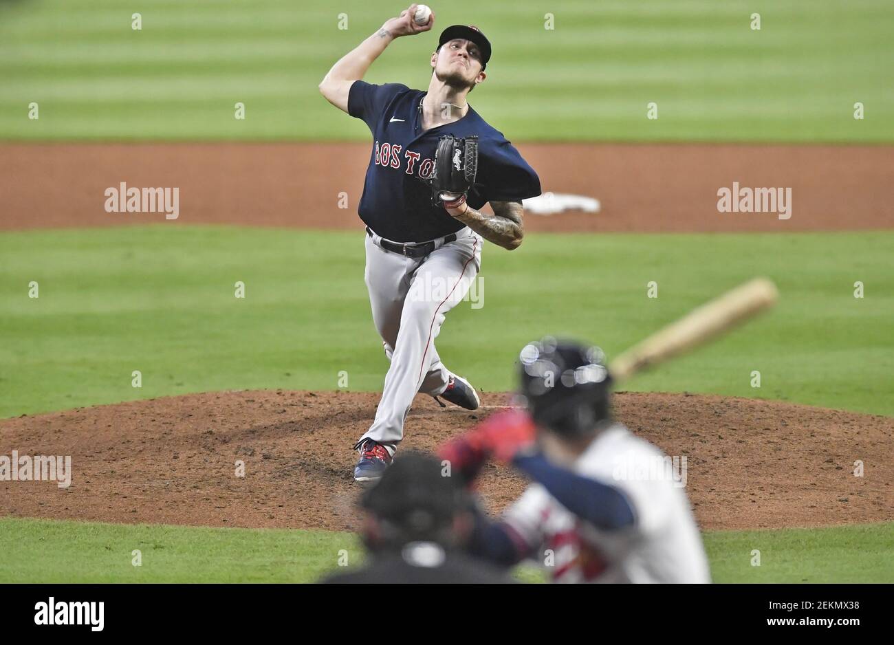 Boston Red Sox P Tanner Houck poses for a photo during the teams News  Photo - Getty Images