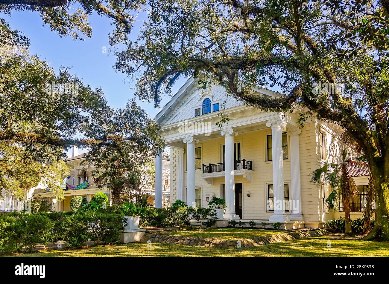 The historic G.C. Clarke House, built in 1907, is pictured on