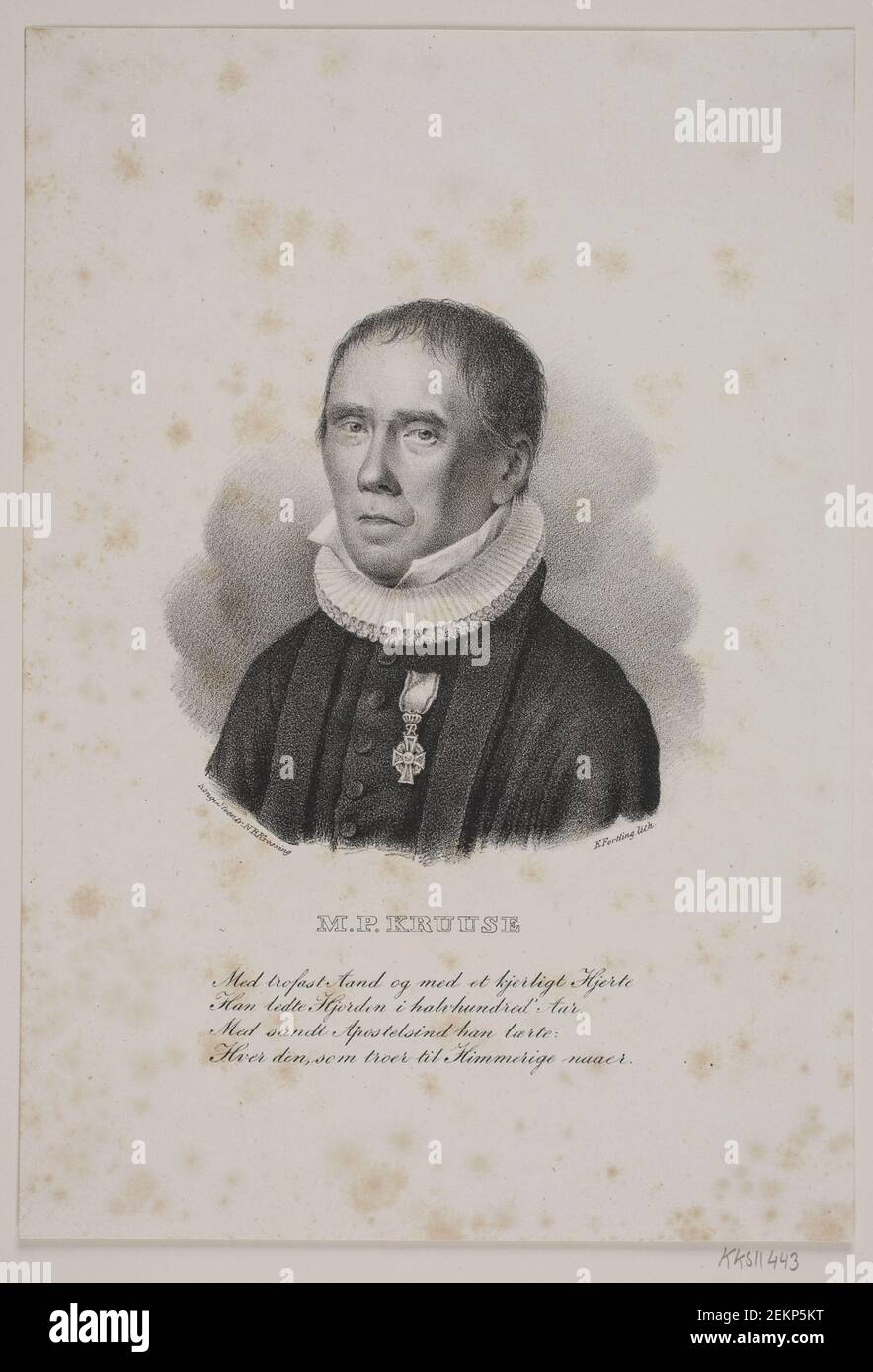 Edvard Fortling (1809-1875), M. P. Kruuse, 1809 - 1875 Stock Photo - Alamy