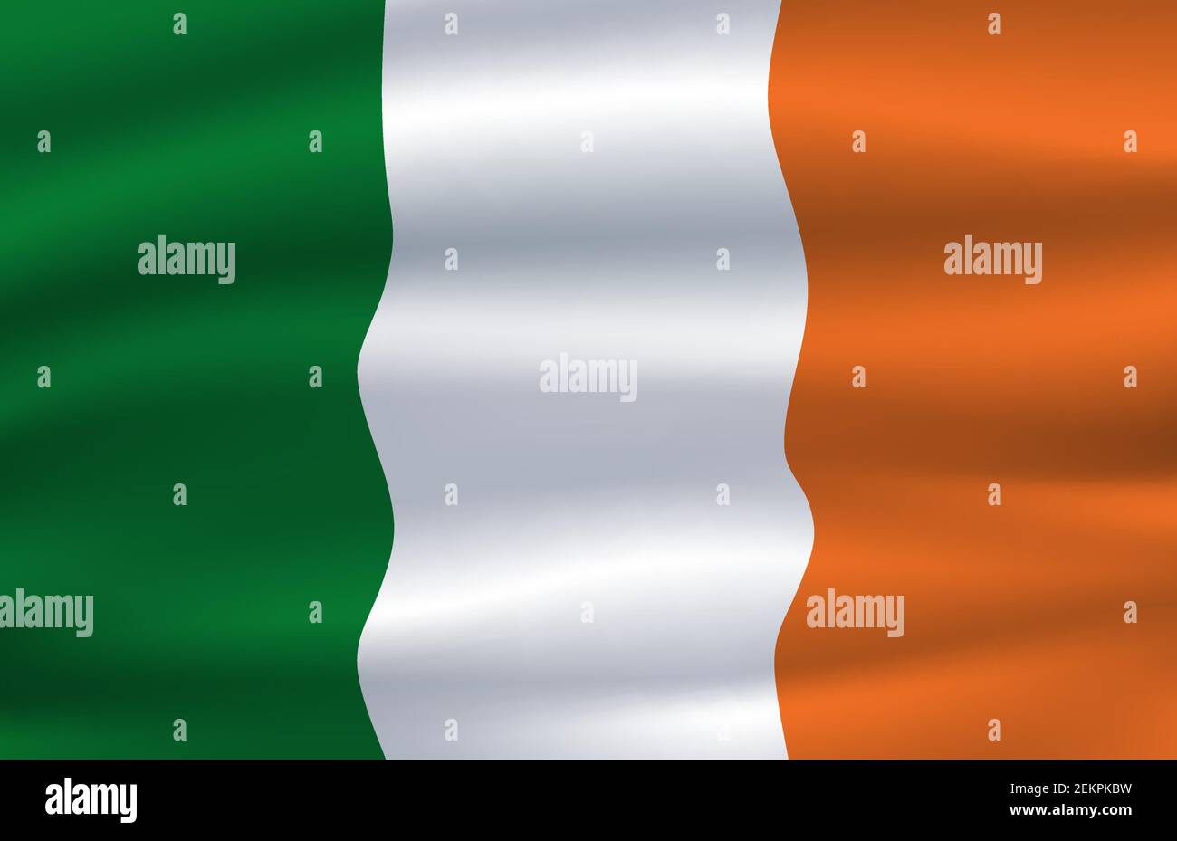 Flag Of Ireland Vertical Irish Tricolor Of Green White And Orange Flag Of Ireland Vertical Irish Tricolor Of Green White And Orange