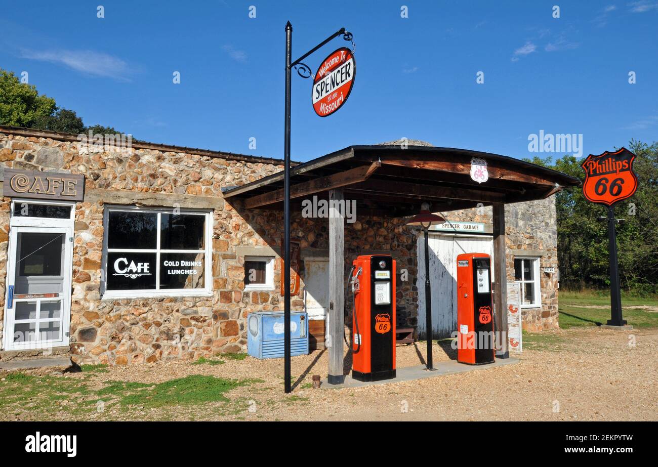 Phillips 66 gas station hires stock photography and images Alamy