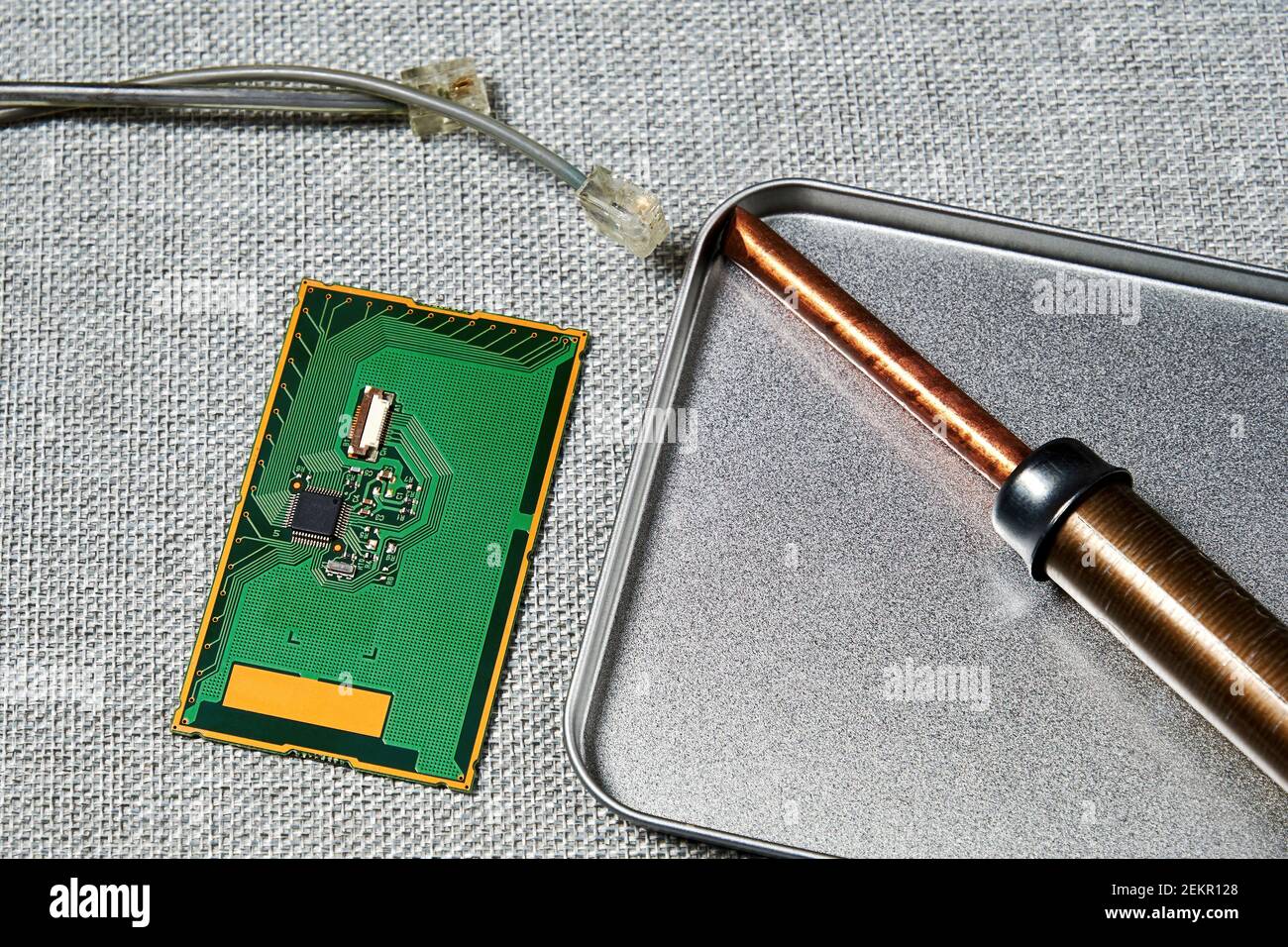 Soldering wire reel hi-res stock photography and images - Alamy