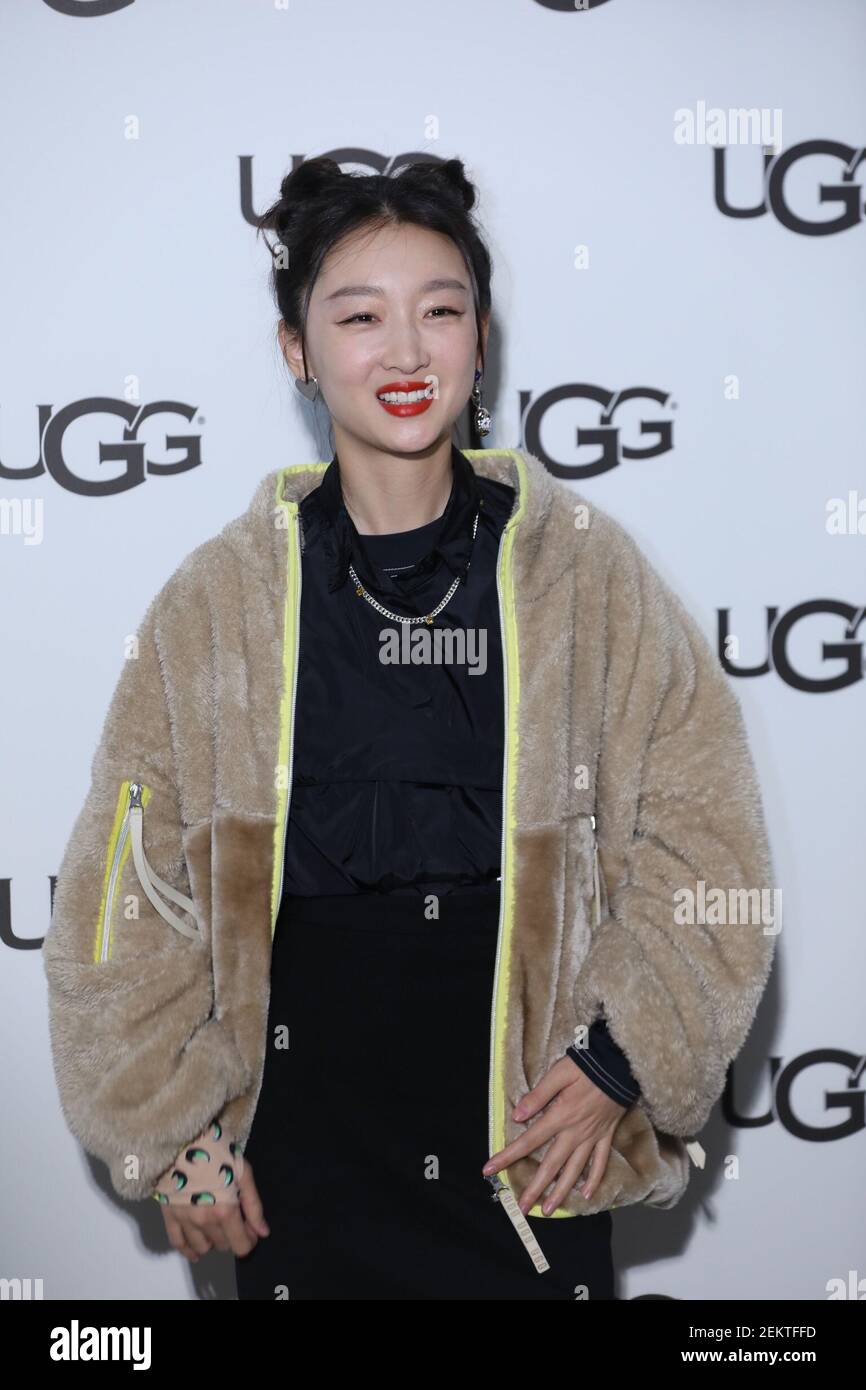 Chinese actress Zhou Dongyu attends UGG commercial event in Shanghai,  China, 18 October 2020 Stock Photo - Alamy