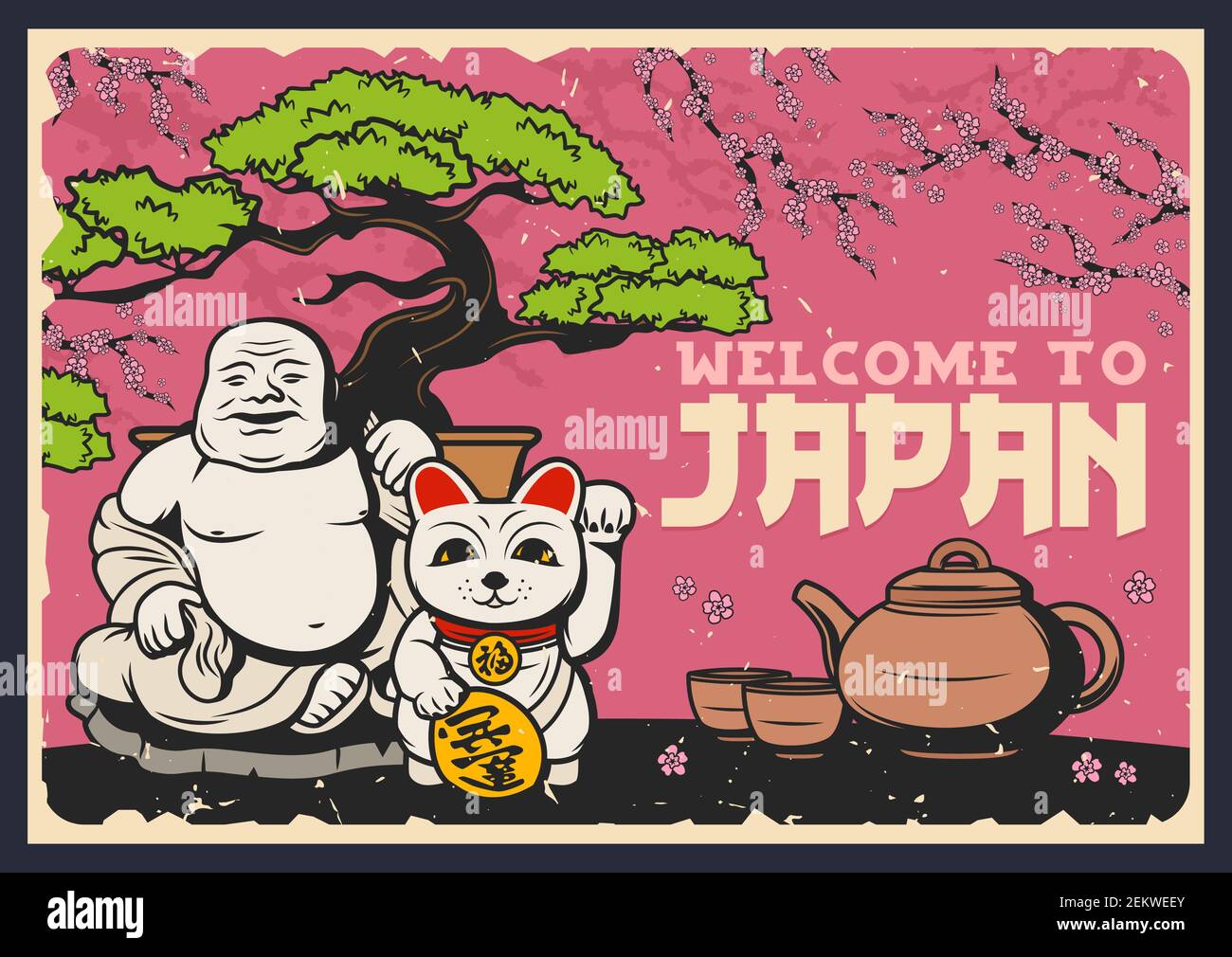 Travel to Japan vector design of Japanese and Asian culture traditions