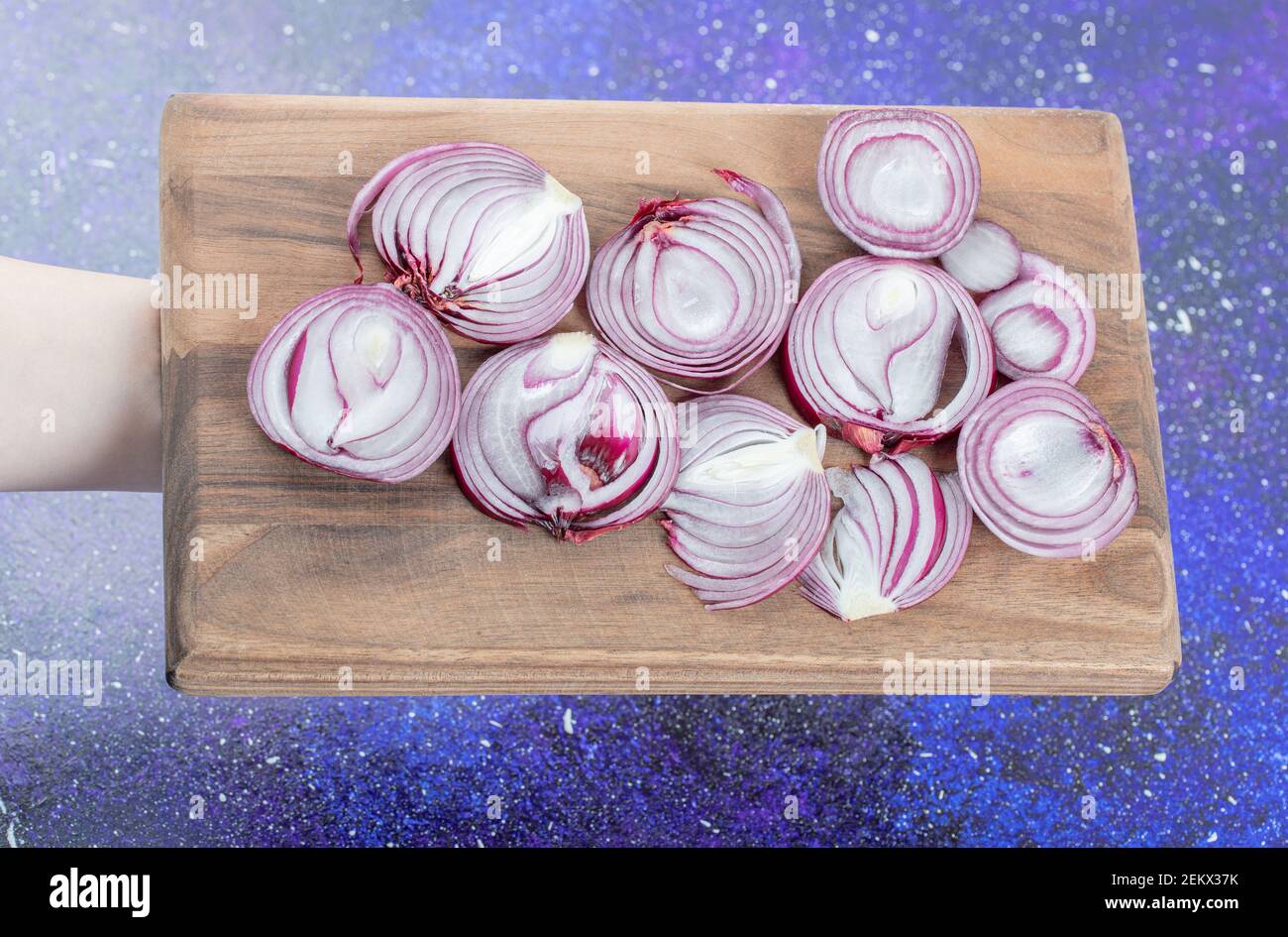 Hand Cutting Onion High Resolution Stock Photography and Images - Alamy
