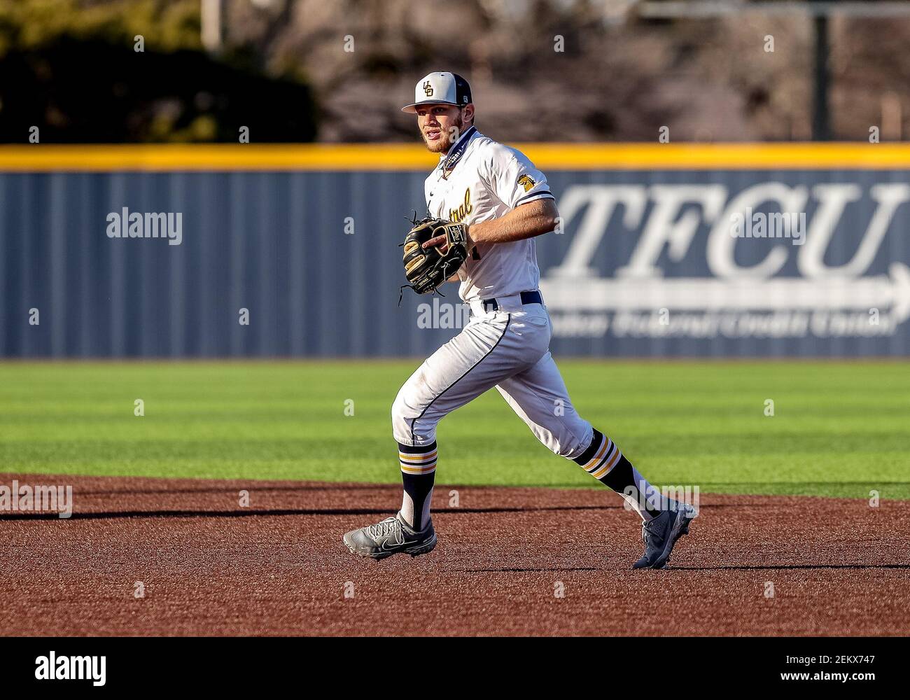 Edmond, OK, USA. 23rd Feb, 2021. Central Oklahoma infielder Colton