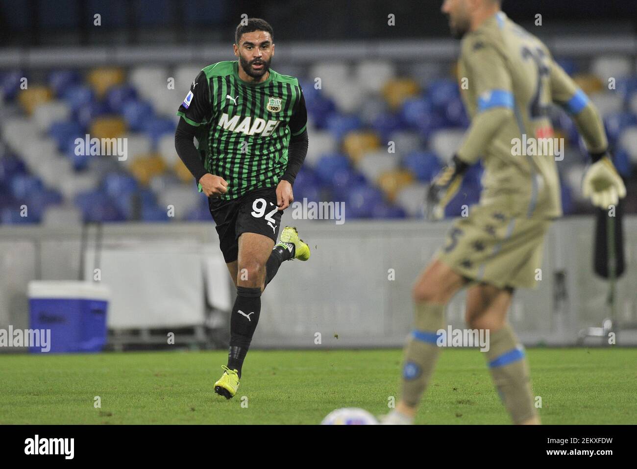 Gregoire Defrel player of Sassuolo during the SerieA football ...