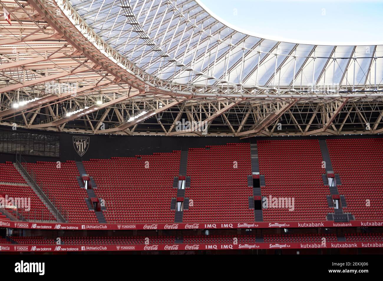 San Mames During The La Liga Match Between Athletic Club And Sevilla Fc Played At San Mames Stadium On October 31 In Bilbao Spain Photo By Ion Alcoba Pressinphoto Stock Photo Alamy