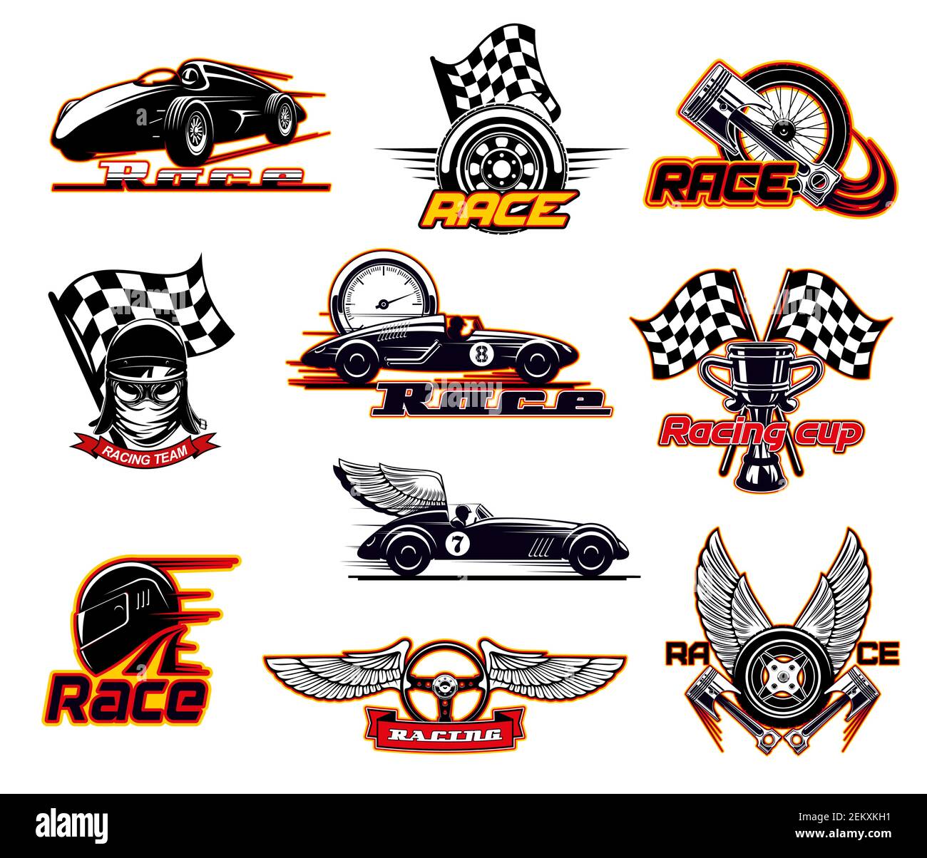 USA Seller Fast n Furious Drag Street Race Decal Sticker 