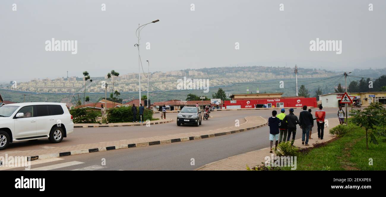 A view of Vision city near Kigali, Rwanda Stock Photo Alamy