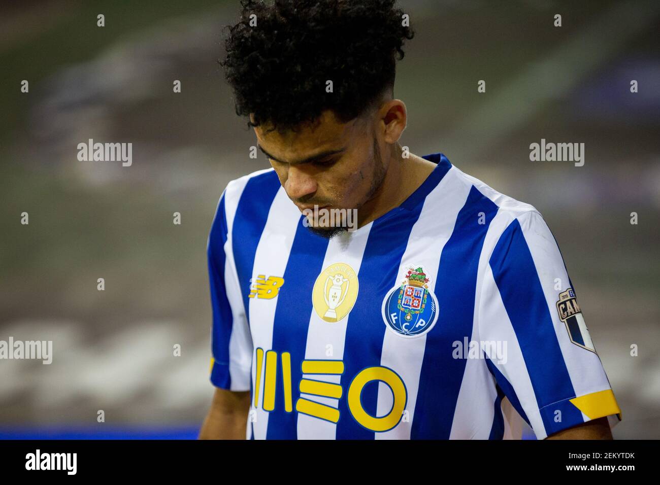 FC Porto's player Luis Diaz seen in action during the match between FC Porto  and Portimonense for the Portuguese First League at Dragon Stadium. (Final  score; FC Porto 3:1 Portimonense) (Photo by