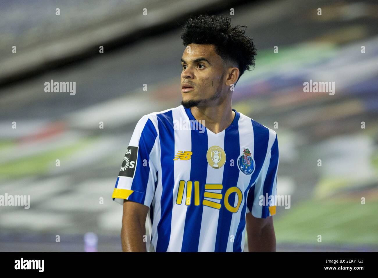 FC Porto's player Luis Diaz seen in action during the match between FC Porto  and Portimonense for the Portuguese First League at Dragon Stadium. (Final  score; FC Porto 3:1 Portimonense) (Photo by