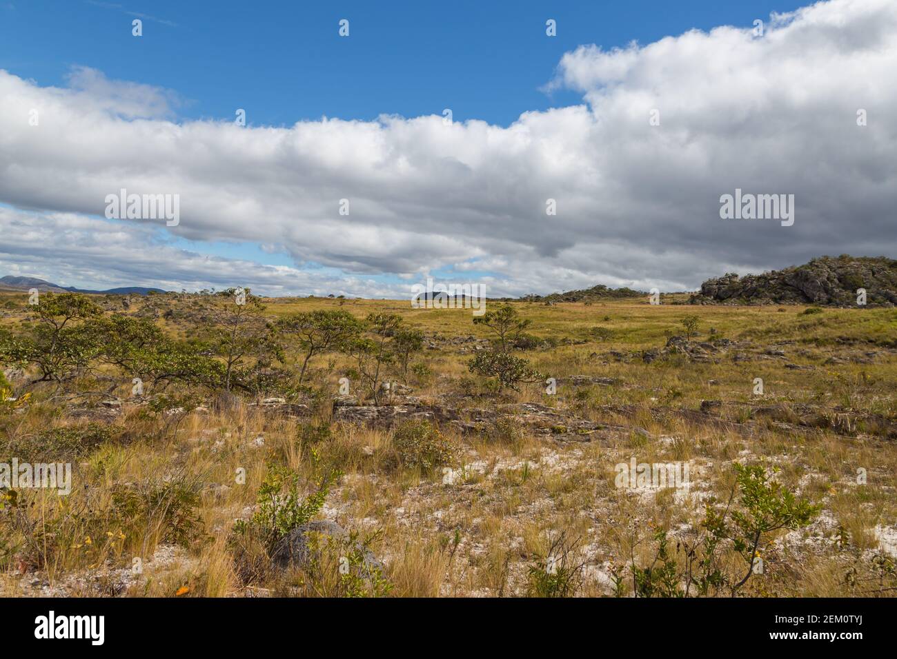 Beautiful landscape close to Diamantina in Minas Gerais, Brazil Stock Photo